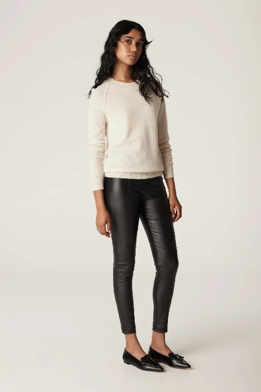 Coated Legging  - Black