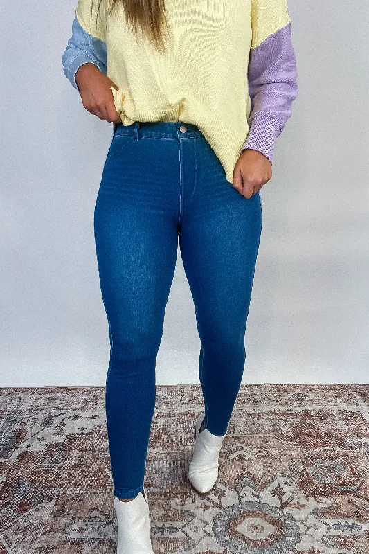 The Zoey's - Cotton Stretch Denim Pants