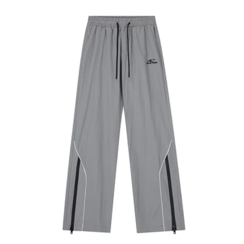 Street Side Zip Drawstring Sweatpants