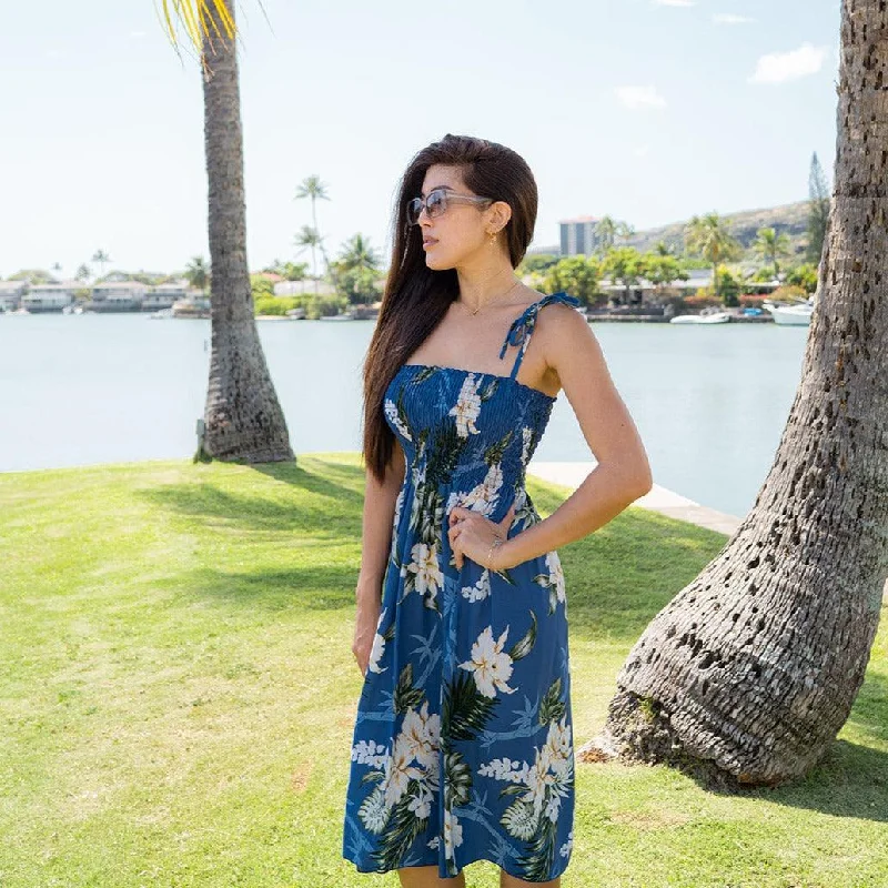 Bamboo Ginger Tube Dress, Made in Hawaii