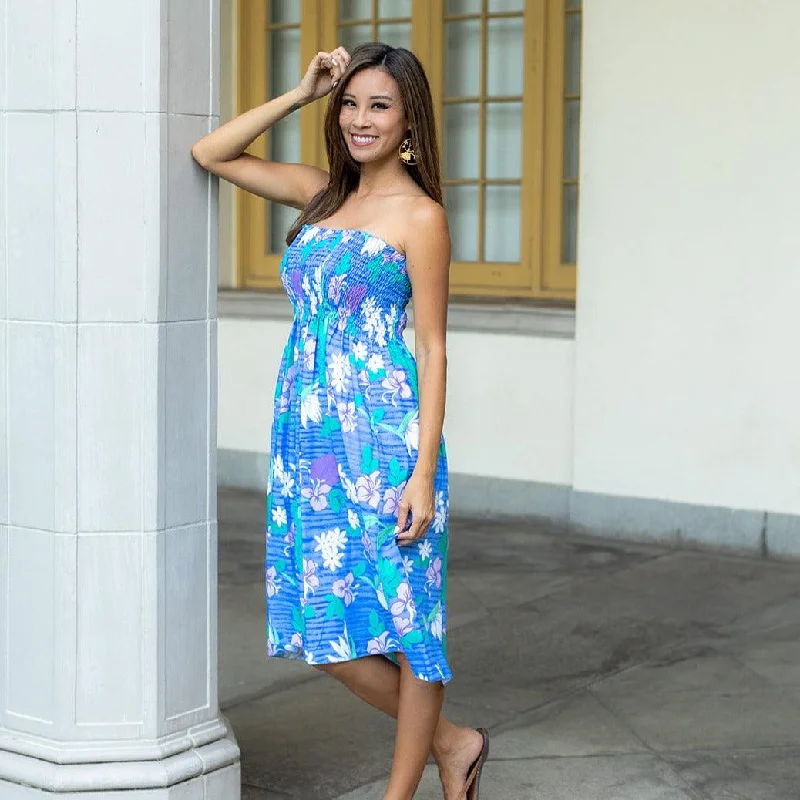 New Bird of Paradise Tube Dress, Made in Hawaii