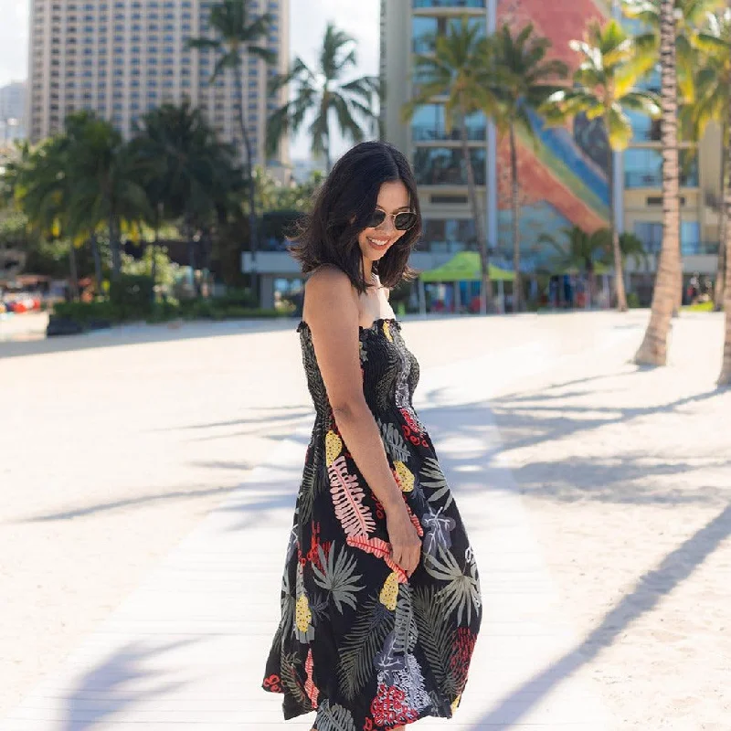 Pineapple Tube Dress, Made in Hawaii