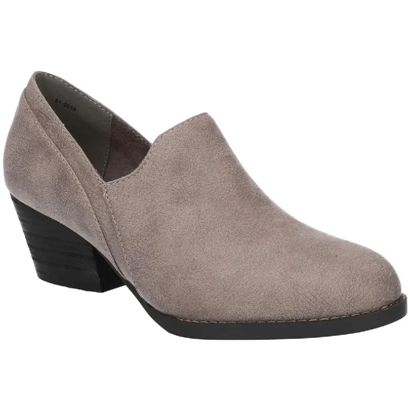 Bella Vita Womens Nakia Faux Ss Faux Suede Booties