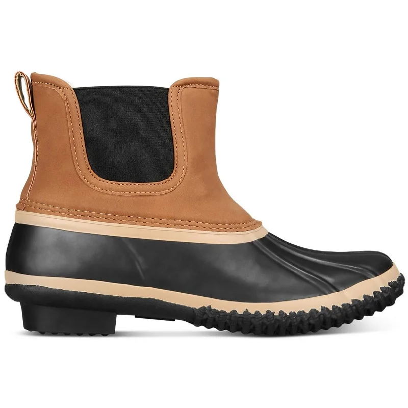 Style & Co. Womens Rubber Pull o Rain Boots