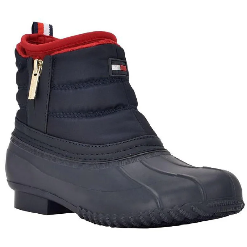 Tommy Hilfiger Womens Roana Grip Slide Zip Winter & Snow Boots