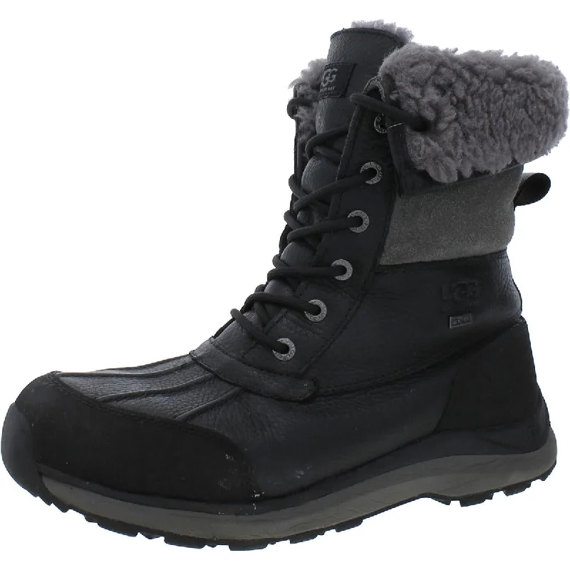 Ugg Womens Adirondack III Leather Lace Up Winter Boots