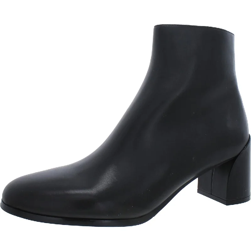 VANELi Womens Exnula Faux Leather Ankle Boots