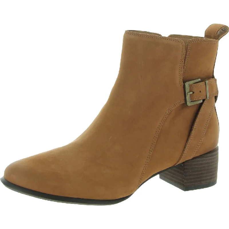 Vionic Womens Sienna Suede Buckle Booties