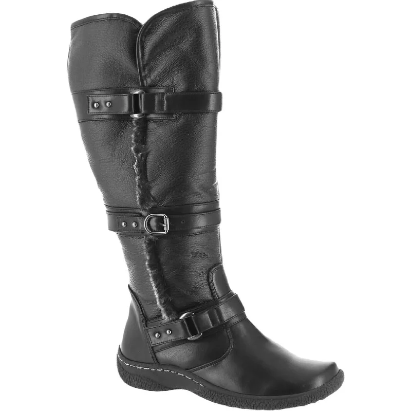 Wanderlust Womens Gabrielle 2 Faux Leather Knee-High Winter & Snow Boots